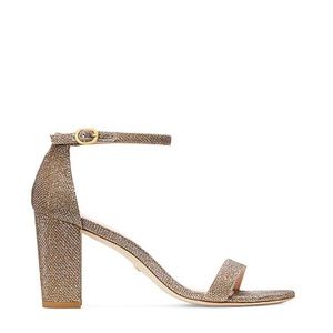 Stuart Weitzman nearlynude heels in Noir